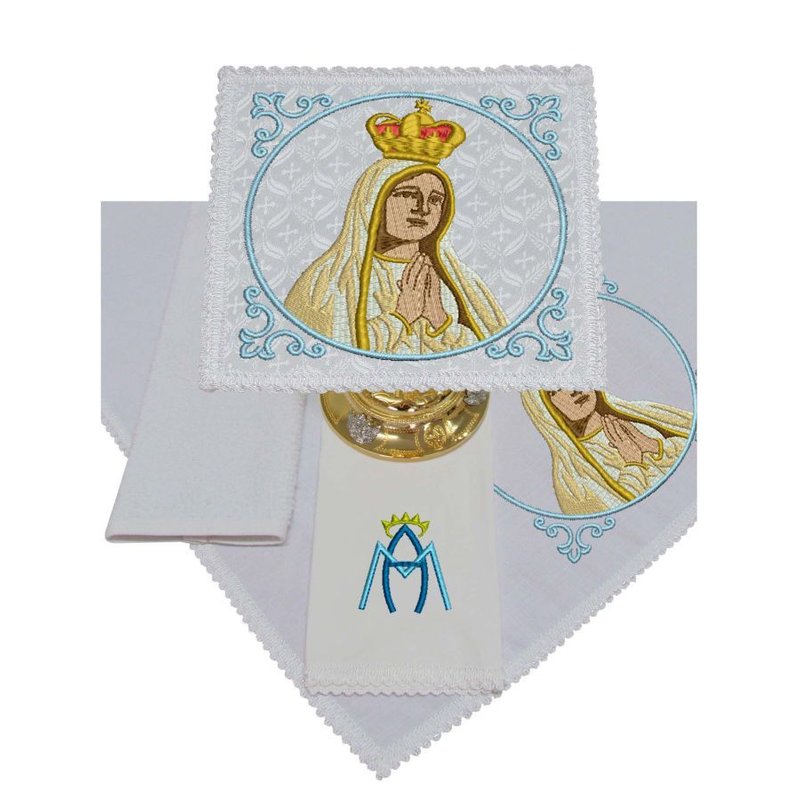 conjunto de alfaias nossa senhora de fatima