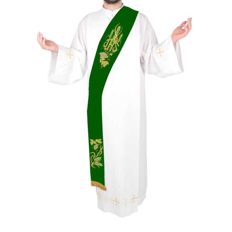 estola diaconal 309 202 verde